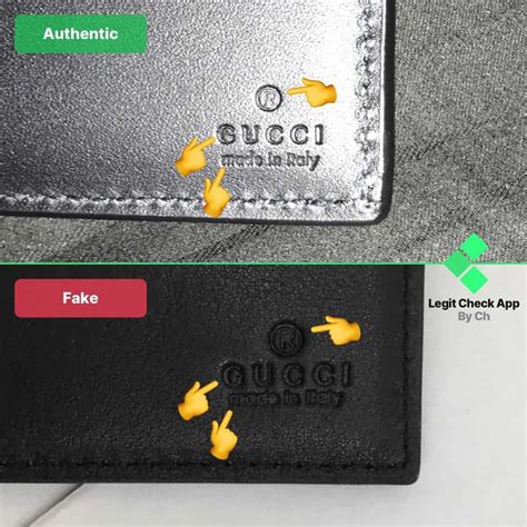 fake gucci mens wallet|how to authenticate gucci wallet.